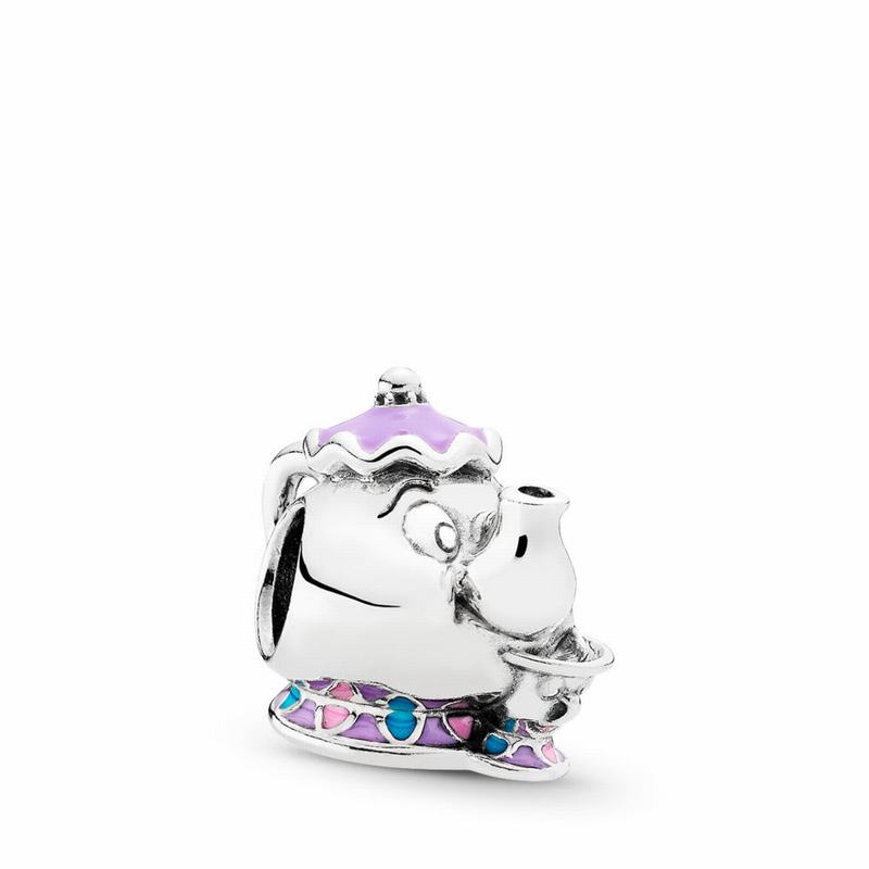 Pandora Disney Mrs. Potts & Chip Beauty and the Beast Charm NZ, Sterling Silver (081392-LGP)